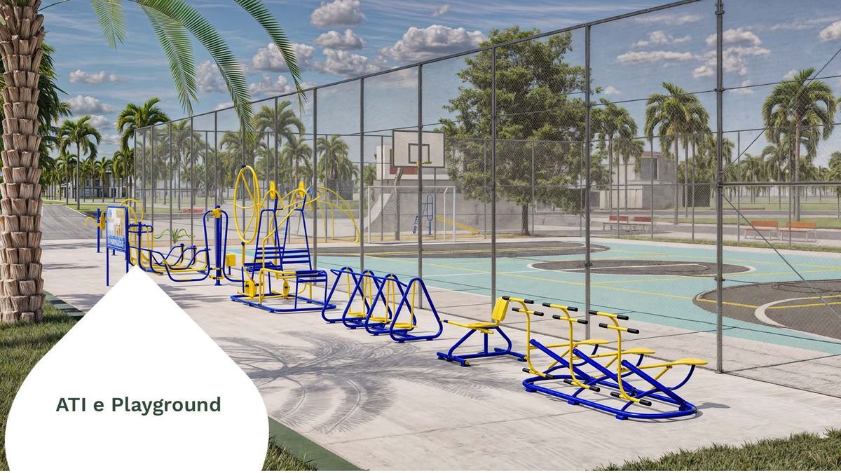 Academia ao ar livre e playground